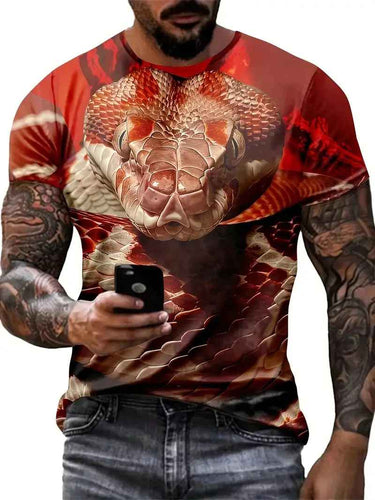 T-shirt Serpent Homme